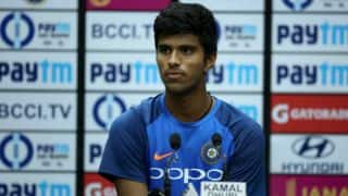 Washington Sundar becomes India's 220th ODI player; 9th youngest to play country Washington Sundar becomes India's 220th ODI player; 9th youngest to play country